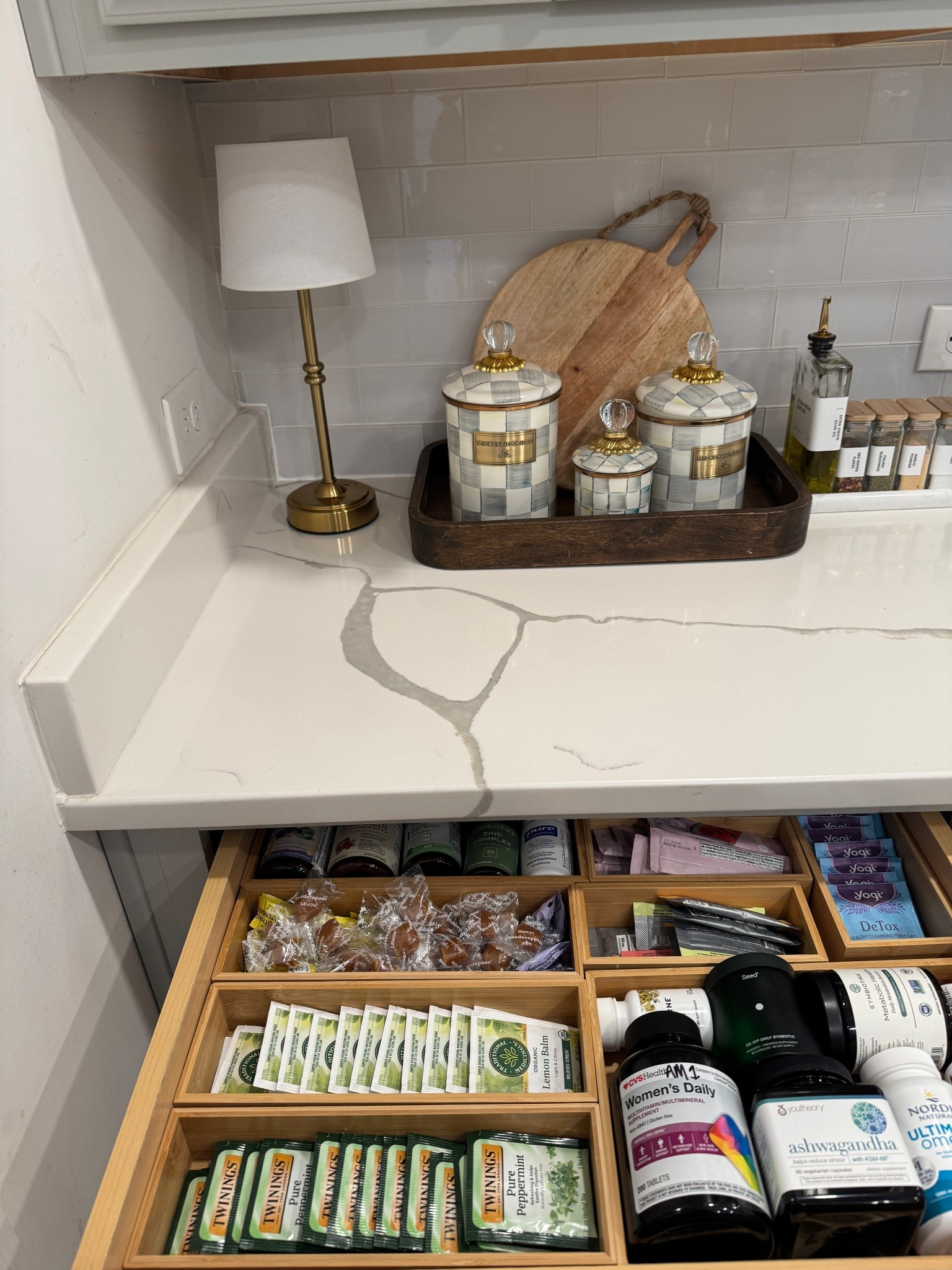 Let’s put together a wellness drawer for the new year! I love how all my supplements and teas are now organized which makes me way more likely to use these things! 

Wellness, vitamins, electrolytes, kitchen, drawer, cabinets, organization 

#LTKselfcare #LTKfitnessgoals #LTKHome