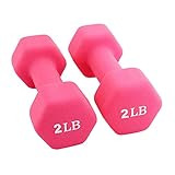 Portzon 10 Colors Options Compatible with Set of 2 Neoprene Dumbbell, Anti-Slip, Anti-roll, Hex S... | Amazon (US)