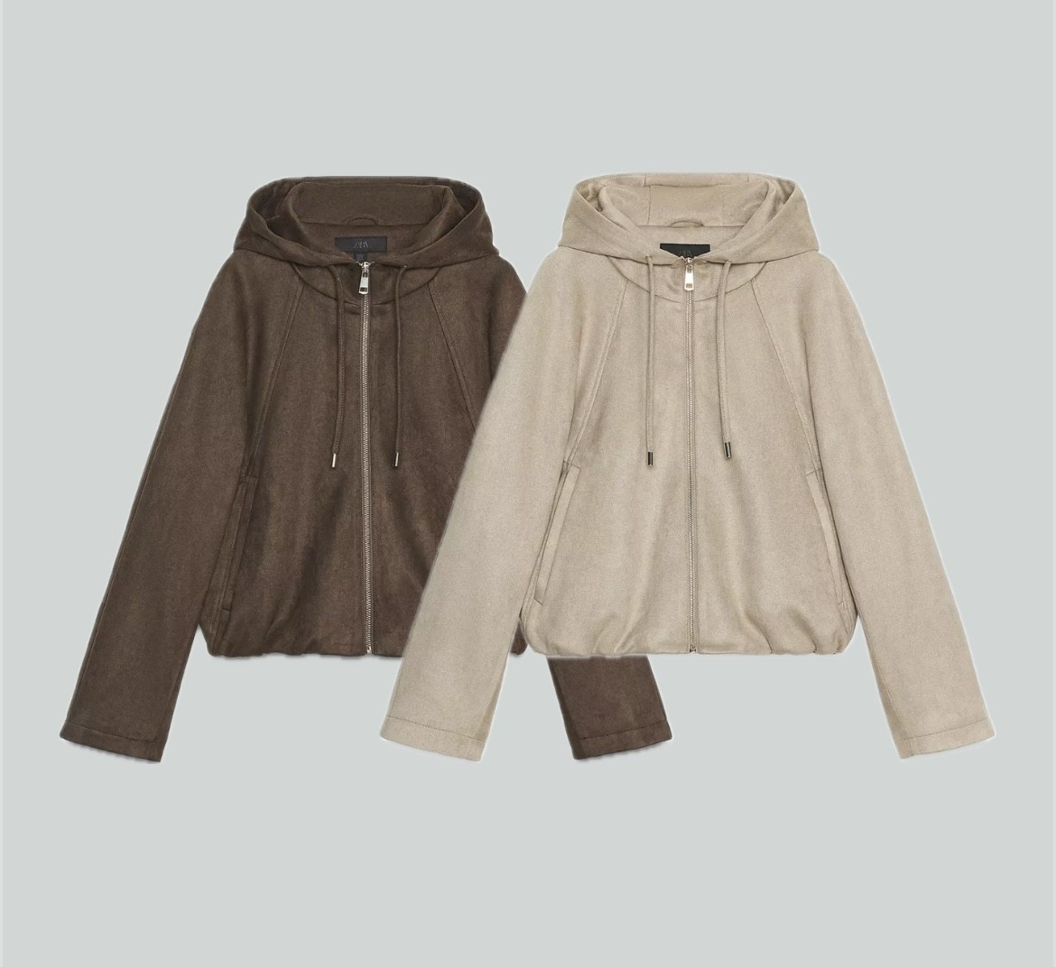 Suede Hoodie / Jacket🤎 OBSESSED 

#LTKeurope #LTKautumn #LTKuk