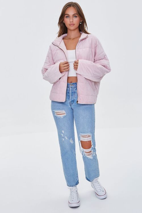 Corduroy Puffer Jacket | Forever 21 (US)