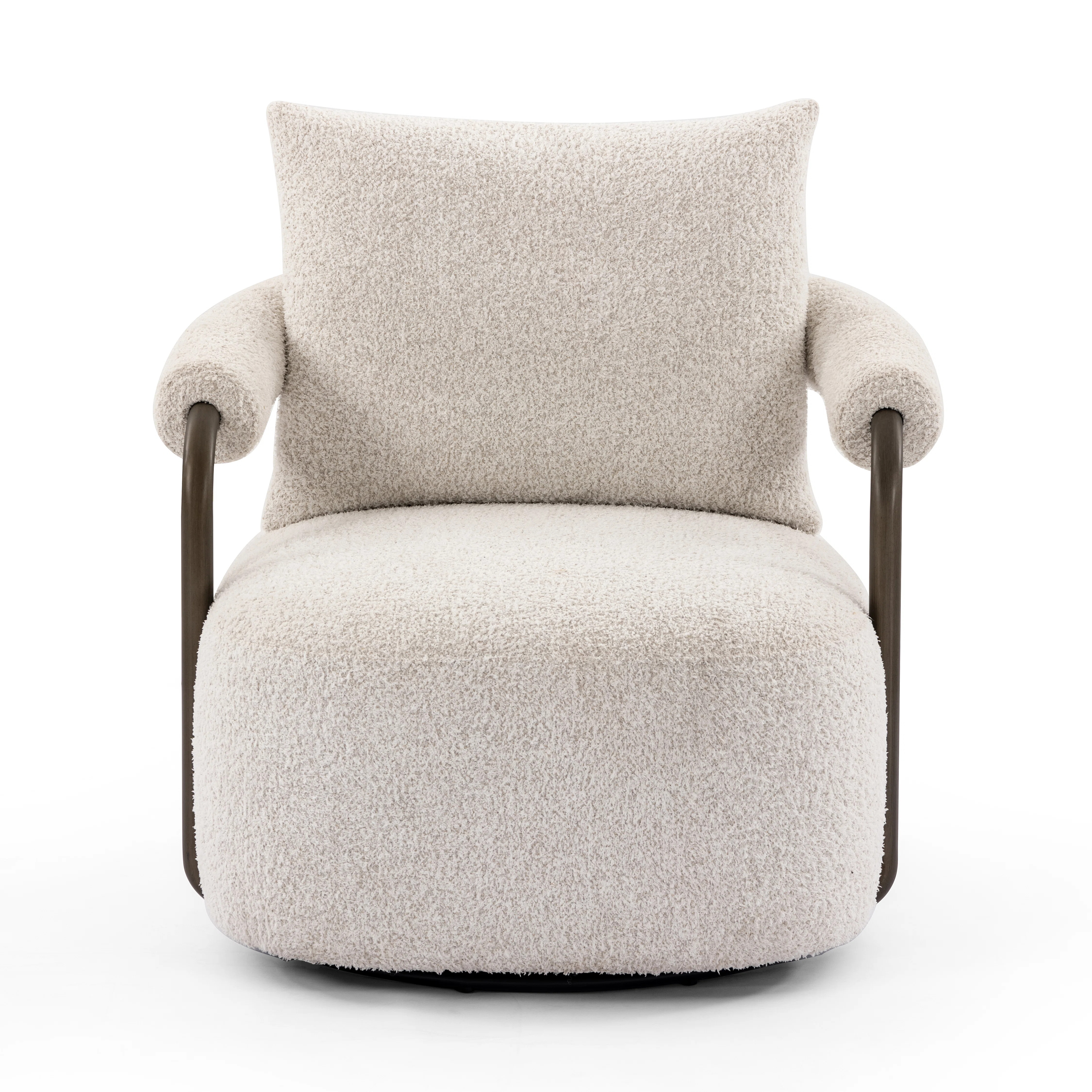 AllModern Geena Upholstered Swivel Armchair | Wayfair | Wayfair North America