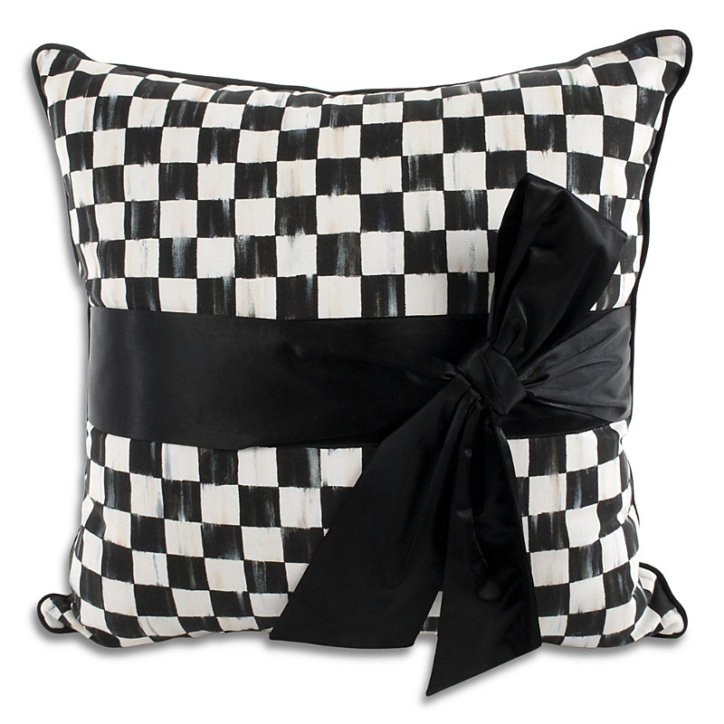 Mackenzie-Childs Courtly Check Sash Decorative Pillow, 18 x 18 | Bloomingdale's (US)