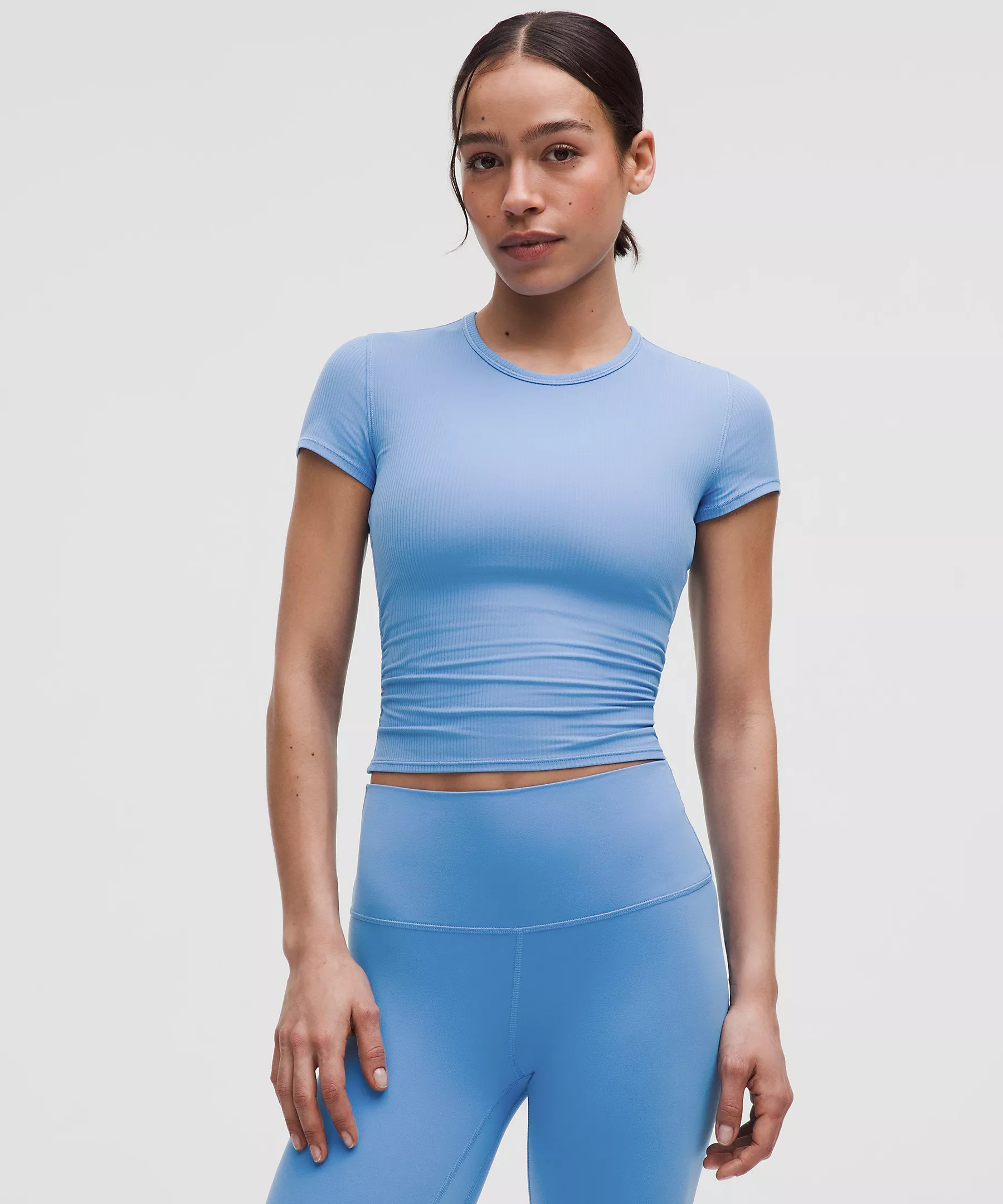 All It Takes Back-Twist Ribbed Short-Sleeve Shirt | Lululemon (US)