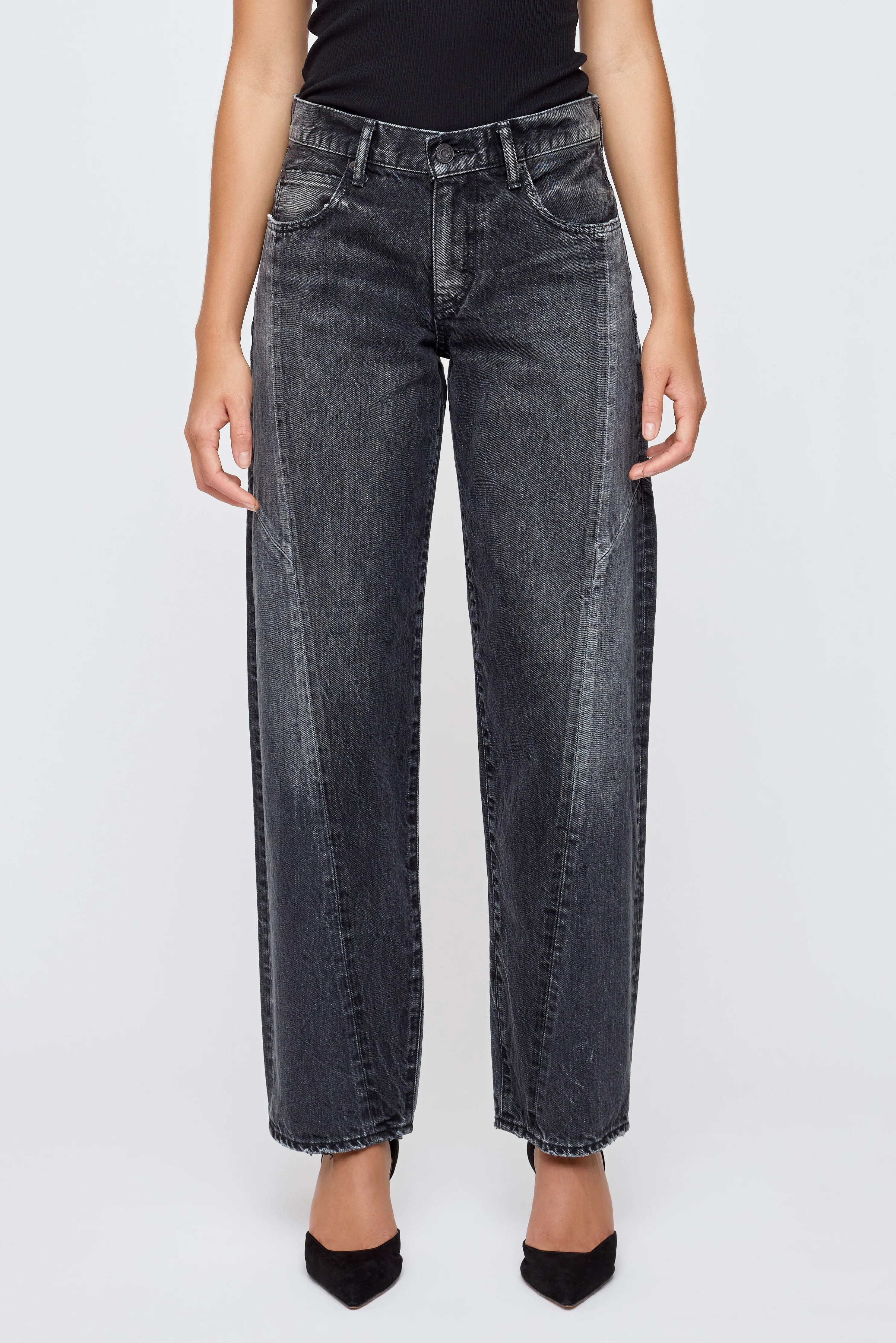 REMAKE WIDE TAPERED - Largo | Moussy Vintage