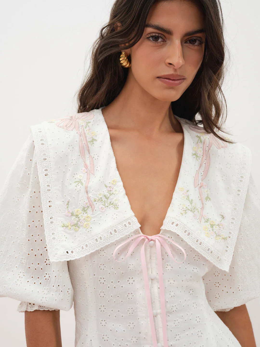 FL&LxLynneeMi Amore Embroidered Mini Dress$223.99 $279 Select a sizeInspired by the beauty of hos... | For Love & Lemons