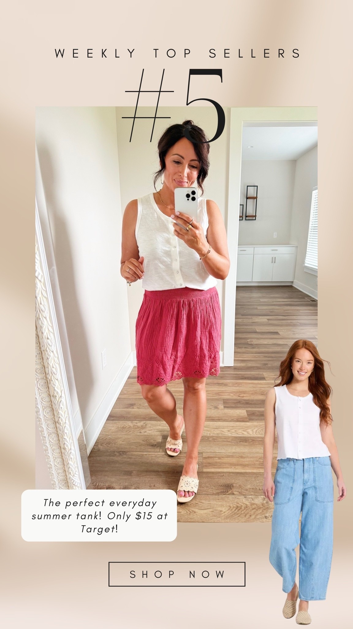 • medium tank
• medium skirt

#LTKootd #LTKSeasonal #LTKSaleAlert