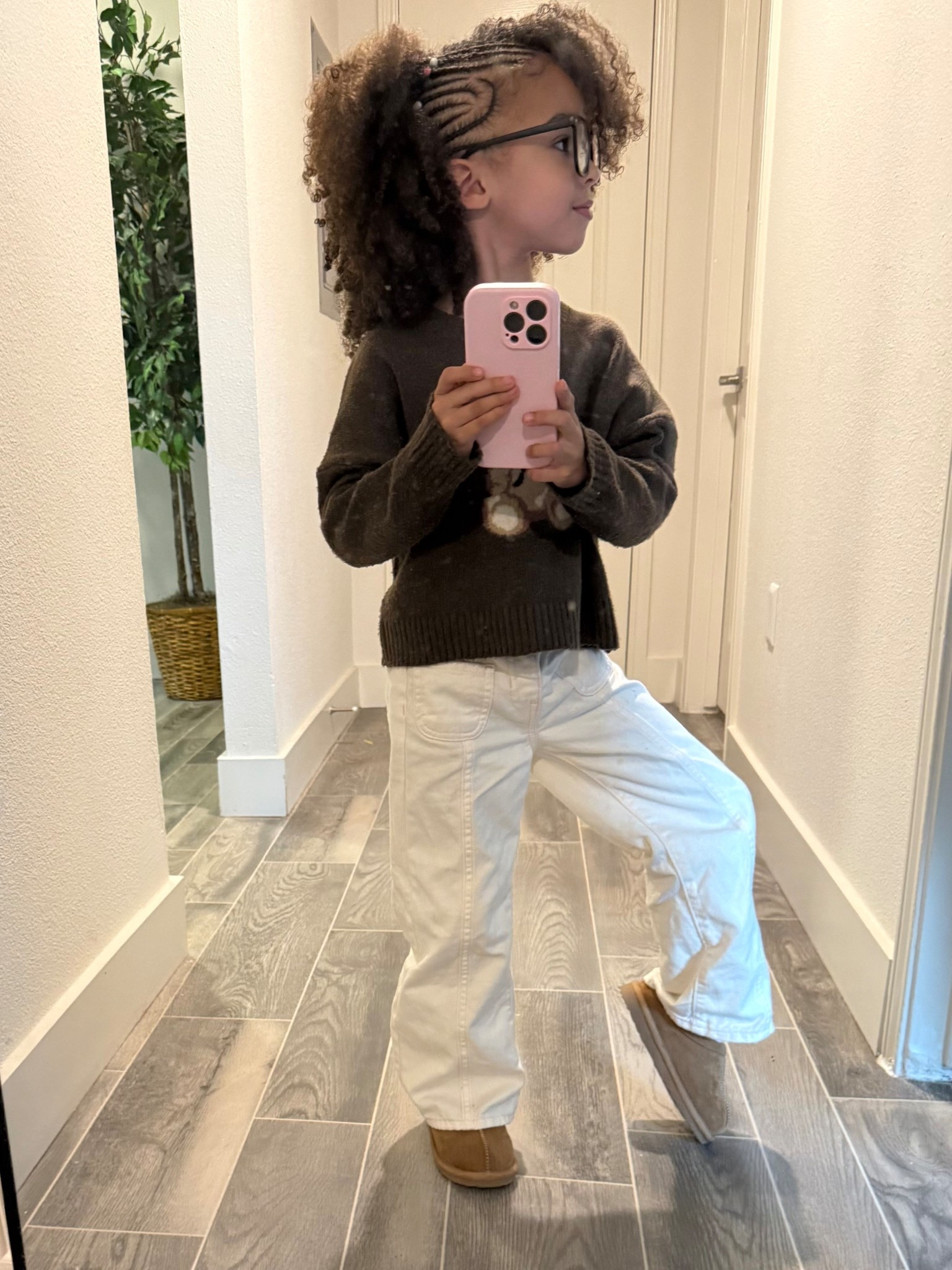 Sweater from Walmart 🤍outfit and hair products linked below

#LTKBaby #LTKKids