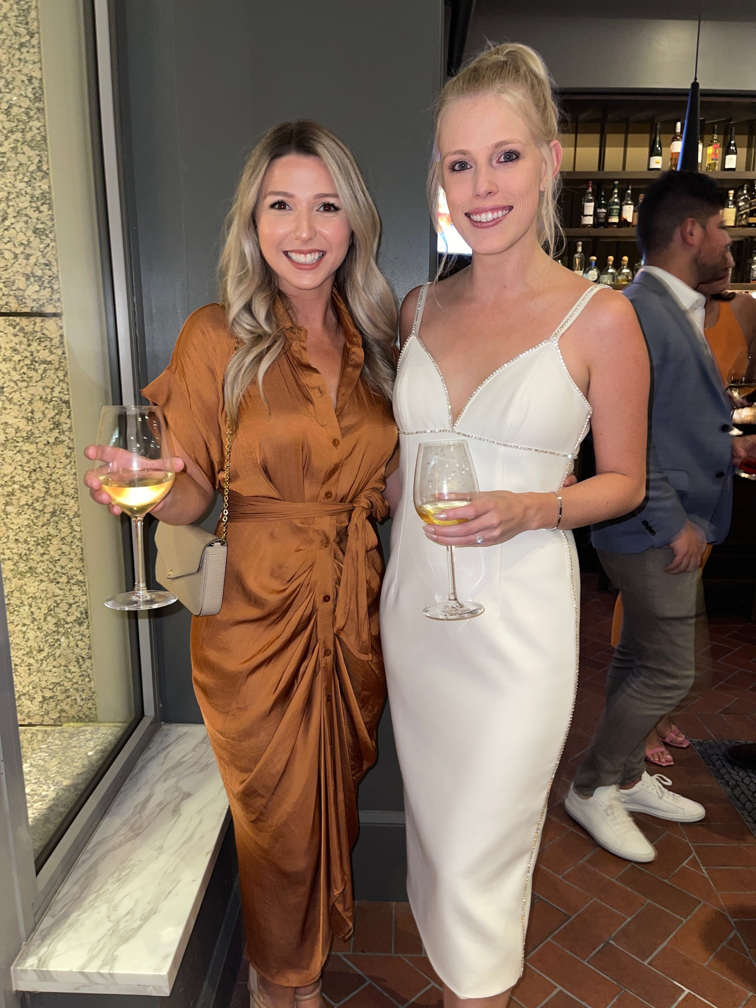 This is the most comfortable & flattering button down wrap dress!! I’m wearing a size 2! I’m 5’2” and it hits mid calf! Perfect for cocktail party attire!😍 

#LTKwedding #LTKstyletip #LTKunder100