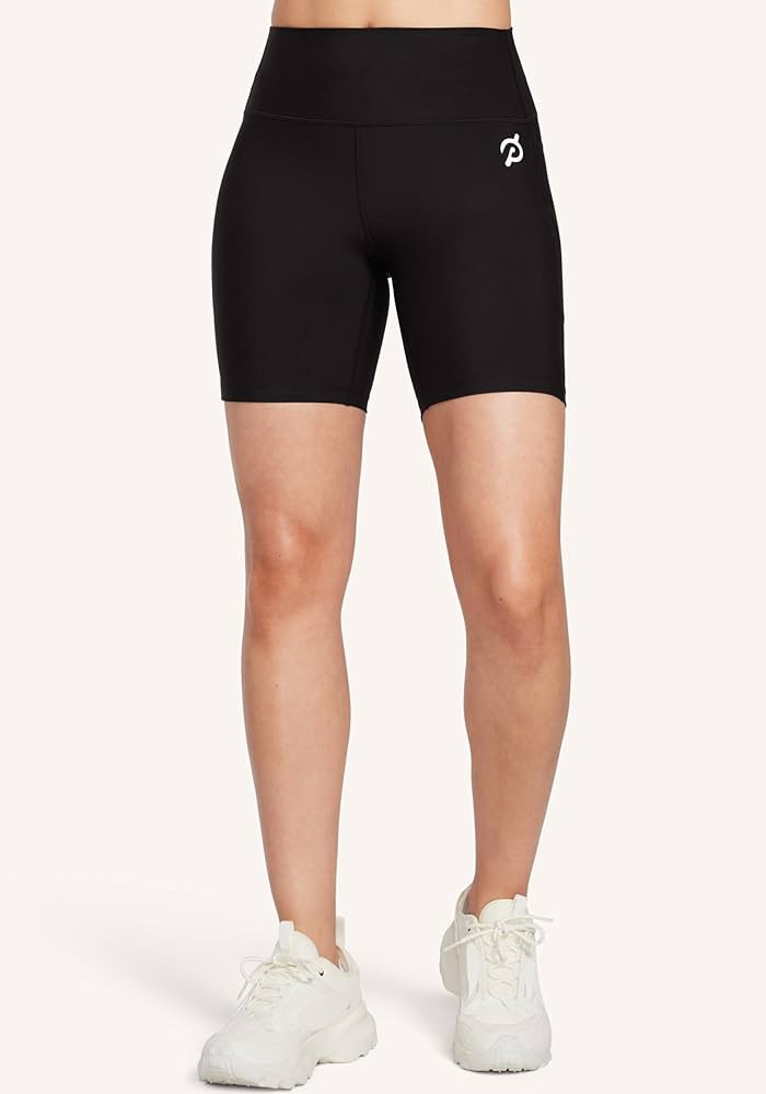 Peloton Women's Cadent 7" High-Rise Pocket Biker Shorts, Workout Shorts, Gym Shorts | Amazon (US)