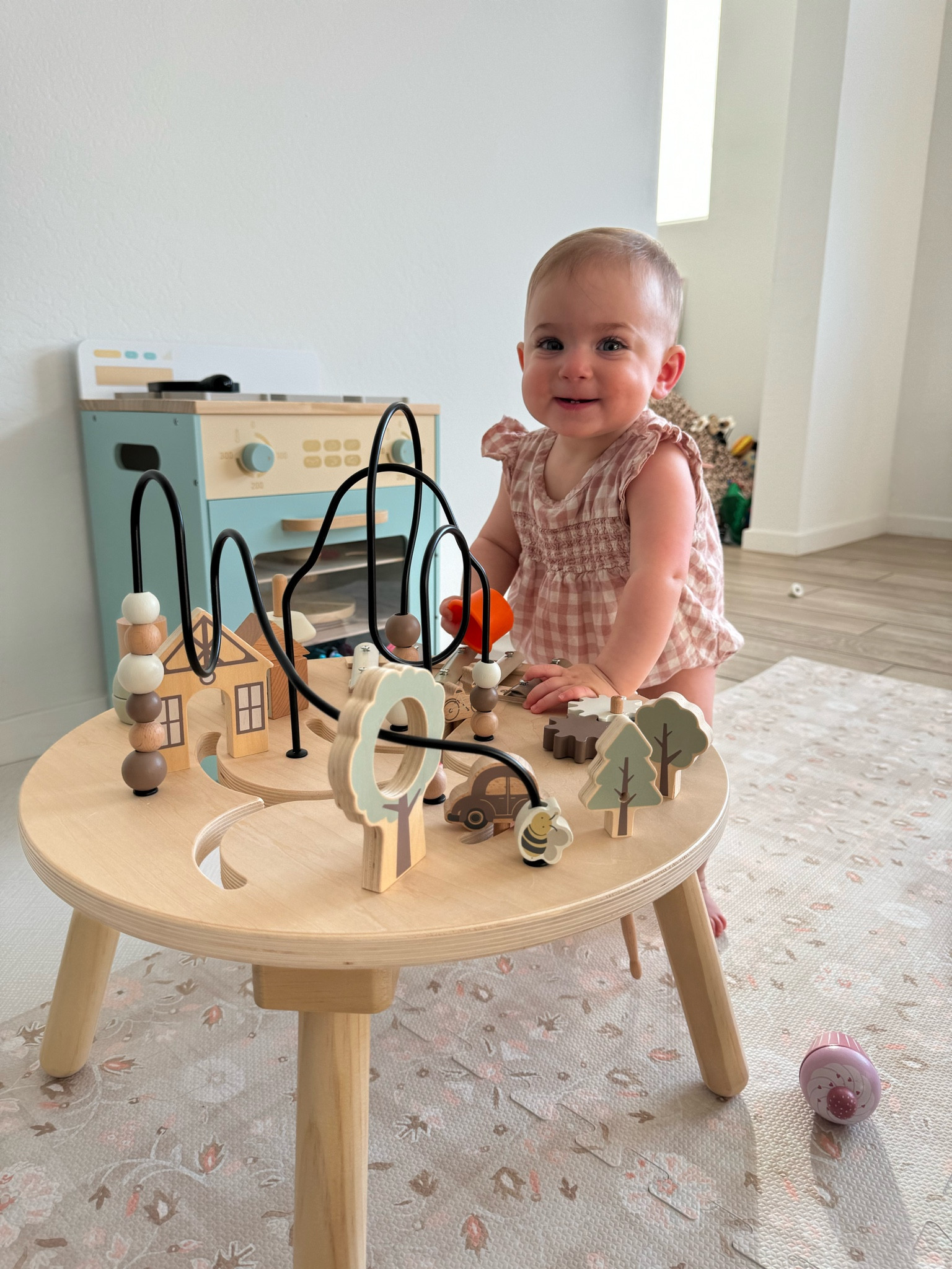 This is the most chic aesthetic baby play station!! It’s under $100 and Brooklyn loves it  

#LTKBump #LTKHome #LTKBaby