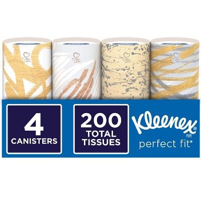 Kleenex Perfect Fit Facial Tissue - 4pk/50ct | Target