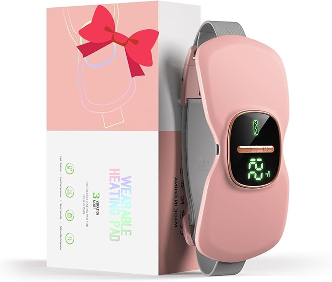 Heating Pads for Period Cramps, FSA HSA Eligible, Portable Cordless Menstrual Heating Pad, Period... | Amazon (US)