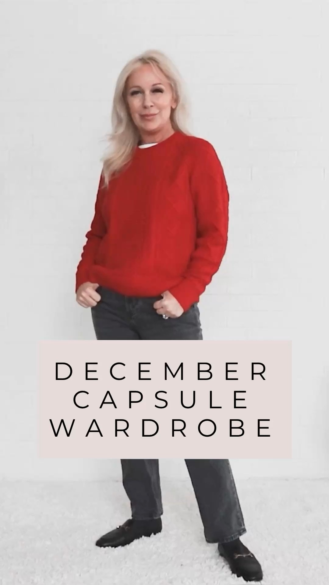 December Capsule Wardrobee

#LTKHoliday #LTKWatchNow #LTKOver40
