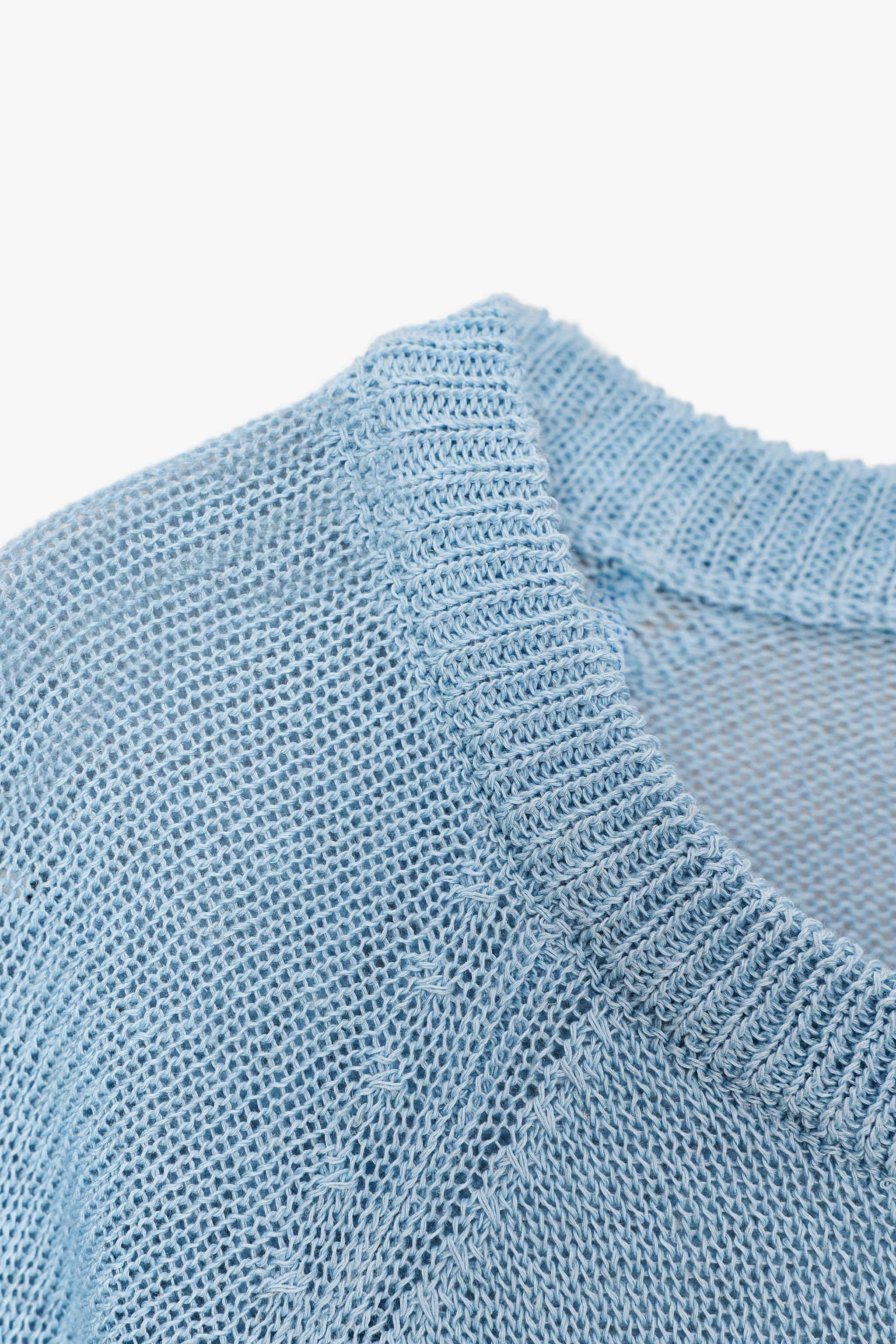 KNIT SWEATER WITH LOOSE-FIT SLEEVES | Zara UK