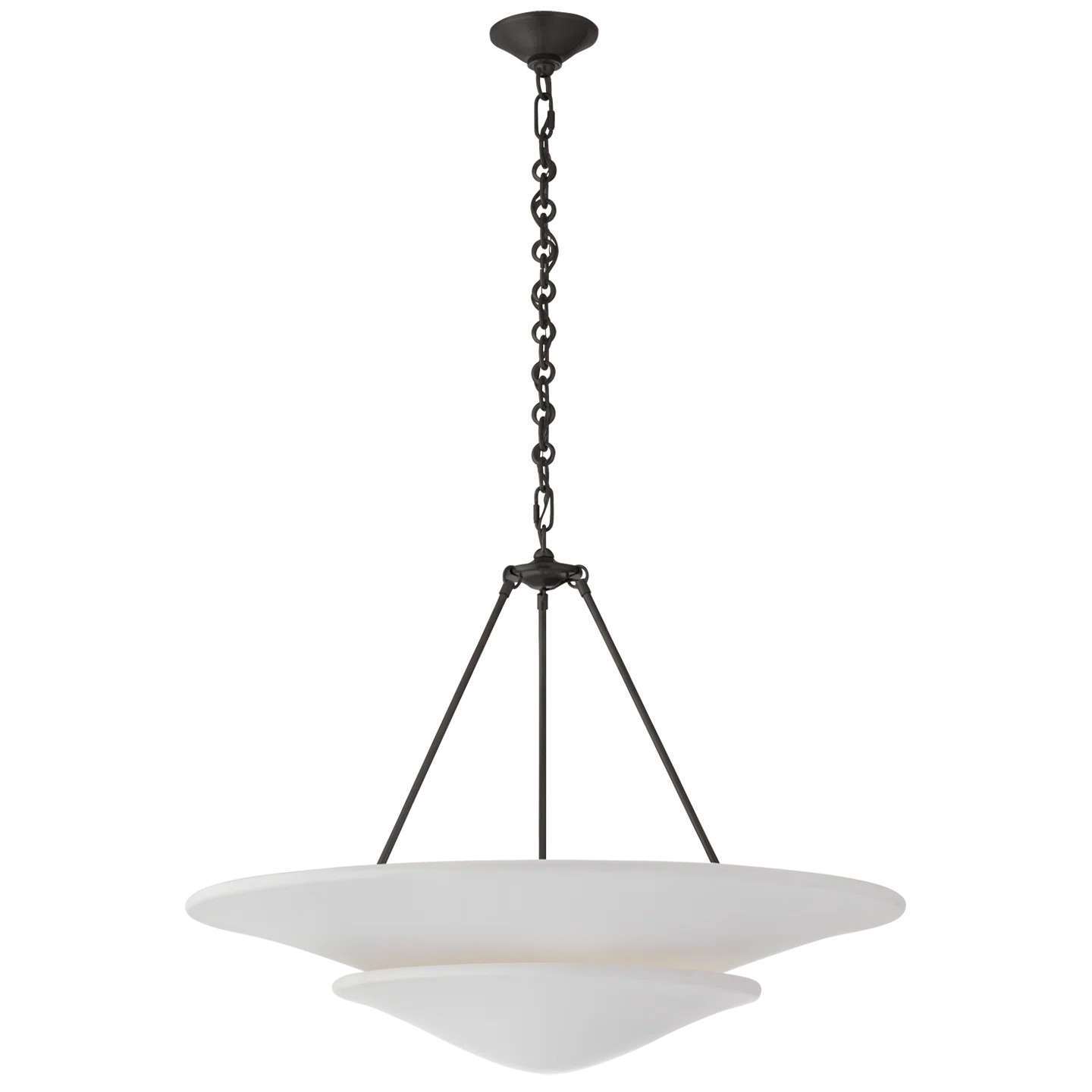 Visual Comfort Signature AERIN Mollino Large Tiered Chandelier | Perigold | Perigold