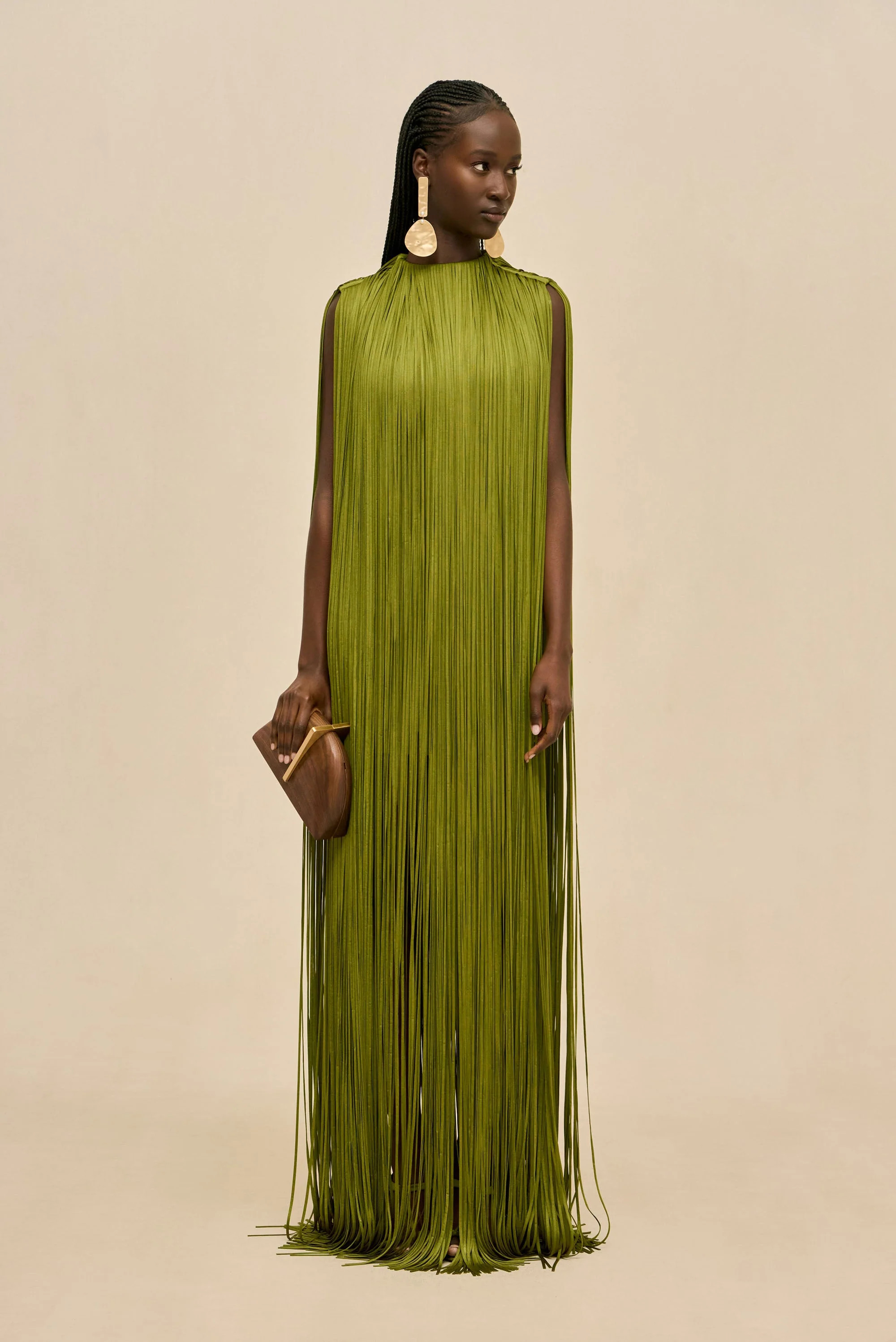 ARIANNA GOWN - CHIVE | Cult Gaia - US