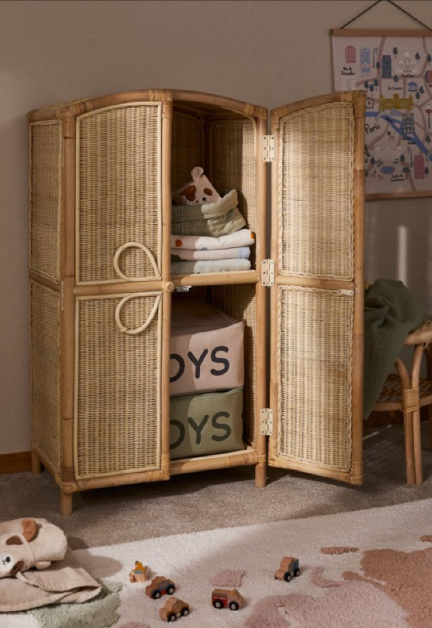 Nursery inspo! 
#ltkitaly #hm #hmfinds #hmkids #nursery #nurserydecor #kids #kidsroom #wardrobe #rattan 

#LTKbaby #LTKkids #LTKeurope