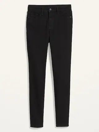 High-Waisted Pop Icon Skinny Black Jeans for Women | Old Navy (US)