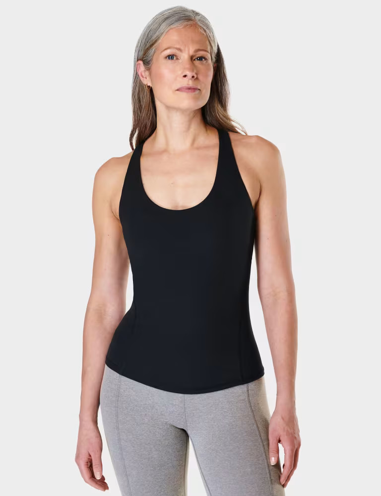 Super Soft Sleek Scoop Neck Vest Top | Marks & Spencer (UK)