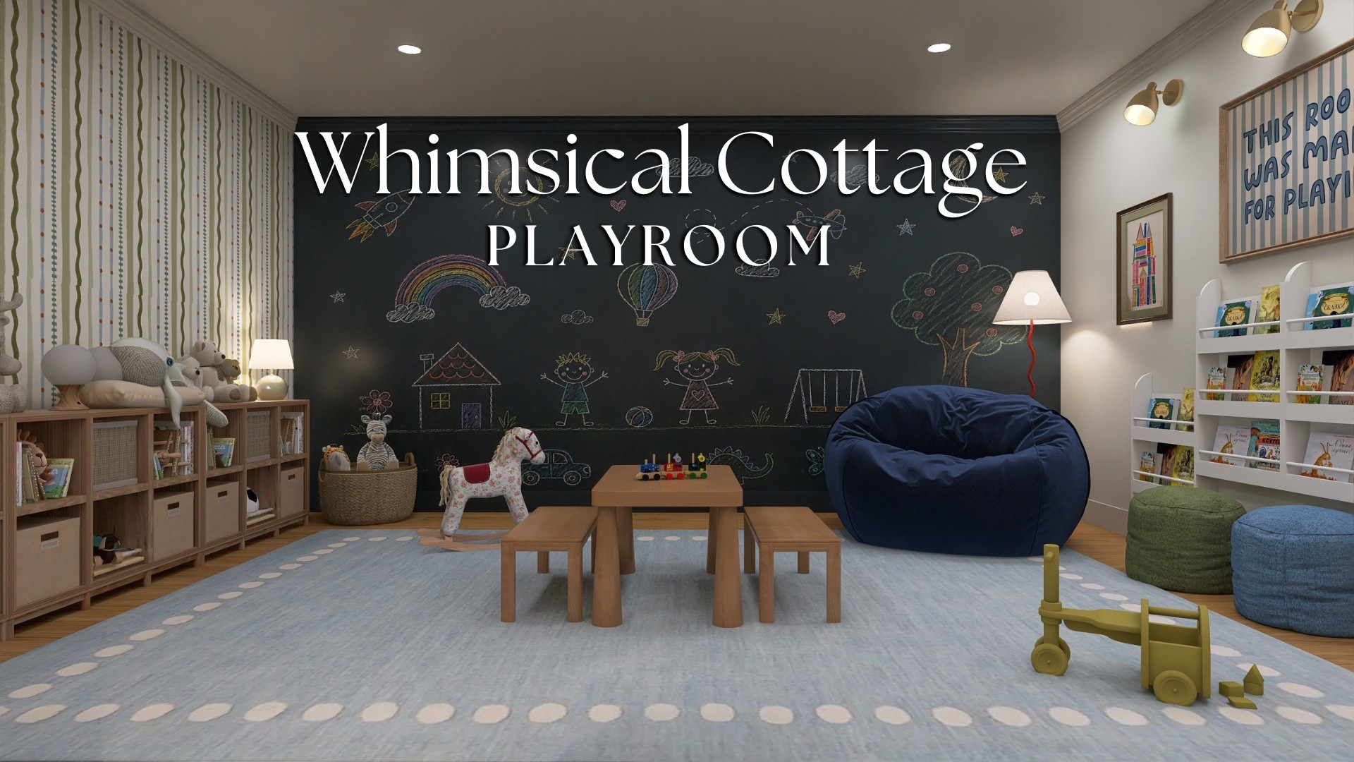 Designed by Jackie
Whimsical Cottage Playroom

#LTKmomlife #LTKSeasonal #LTKHome