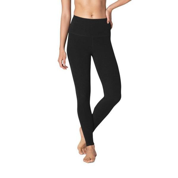 Women's Beyond Yoga Spacedye Vitalize Yoga Leggings XLarge Darkest Night | Scheels Sports