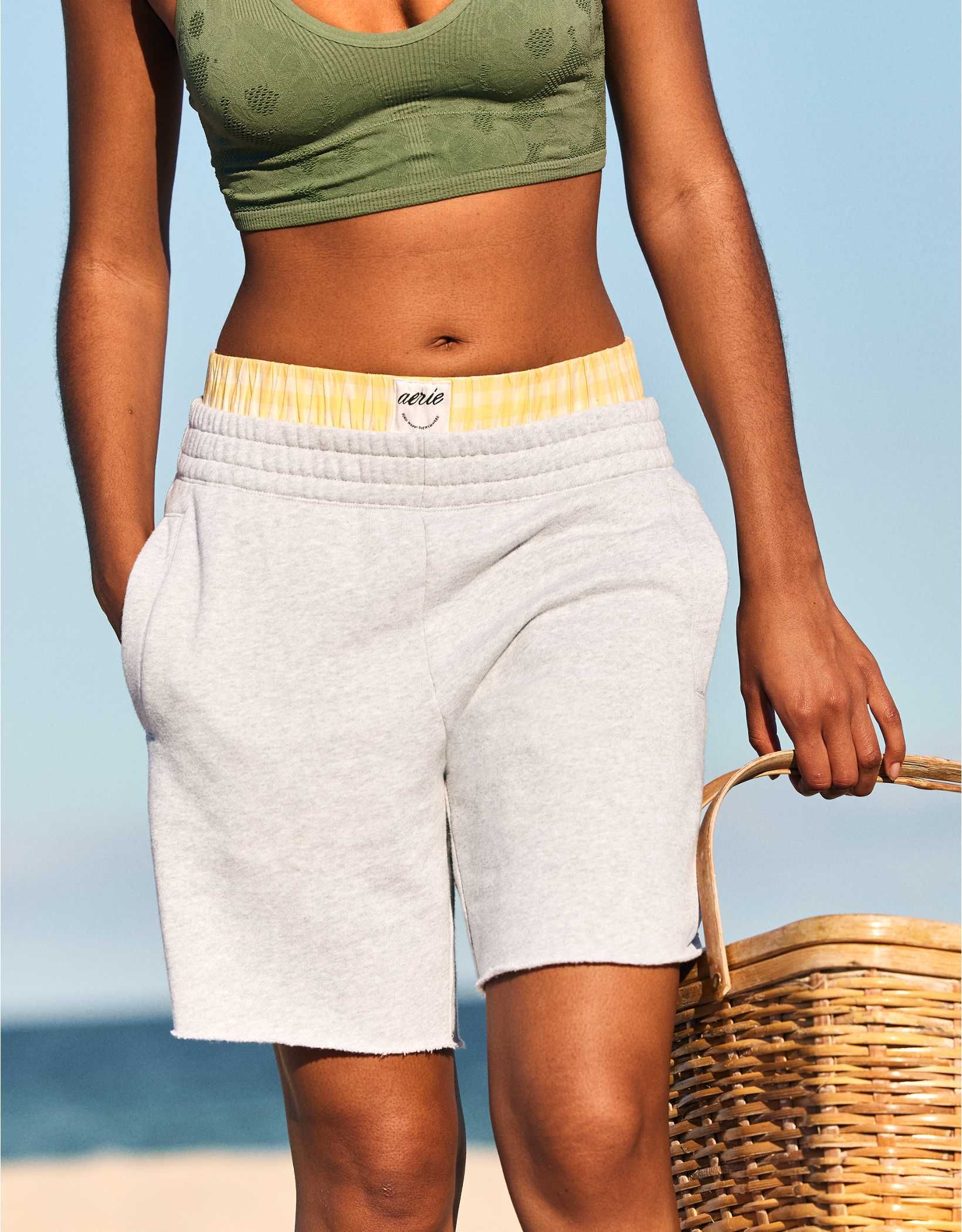 Aerie High Waisted Dad Short | American Eagle Outfitters (US & CA)