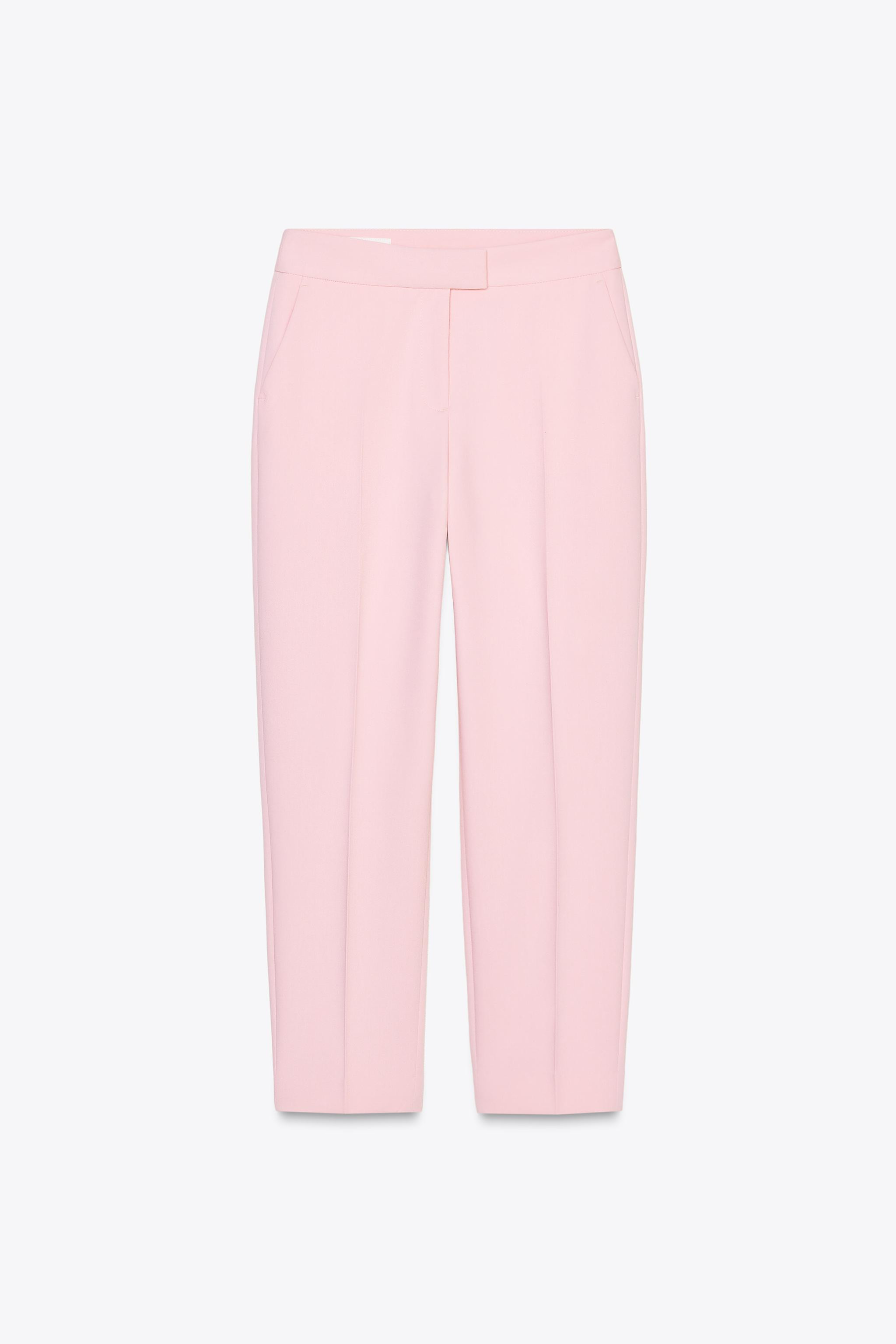 HIGH WAIST ANKLE LENGTH PANTS | Zara US