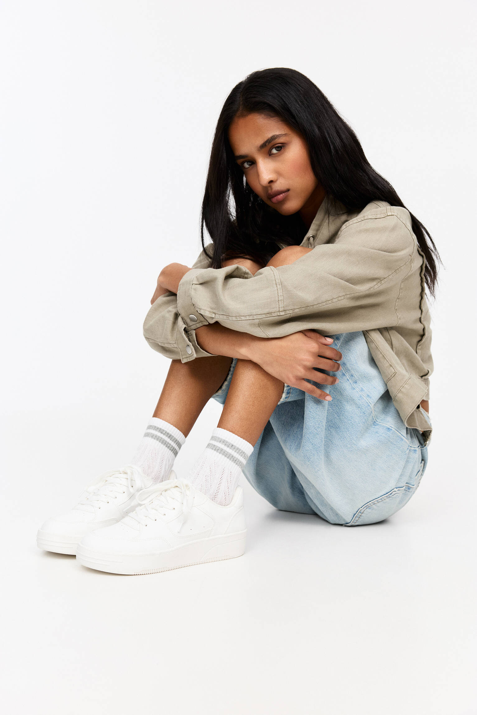 Basic chunky trainers - pull&bear | PULL and BEAR UK