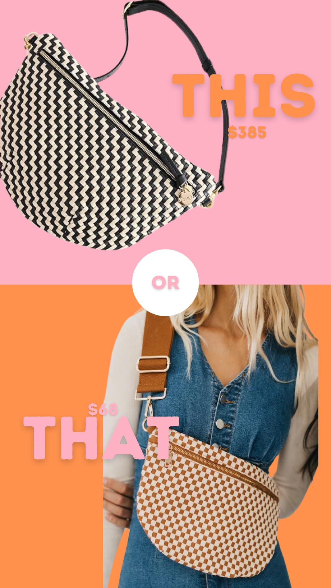 This or That Anthropologie quilted fanny … 

#LTKFindsUnder100 #LTKItBag #LTKStyleTip