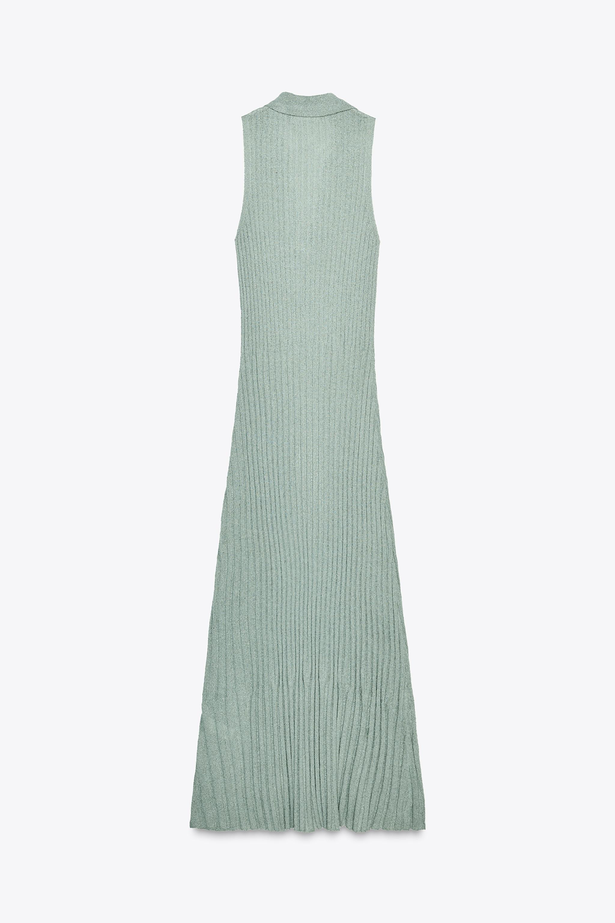 CUT-OUT KNIT MAXI DRESS | Zara US