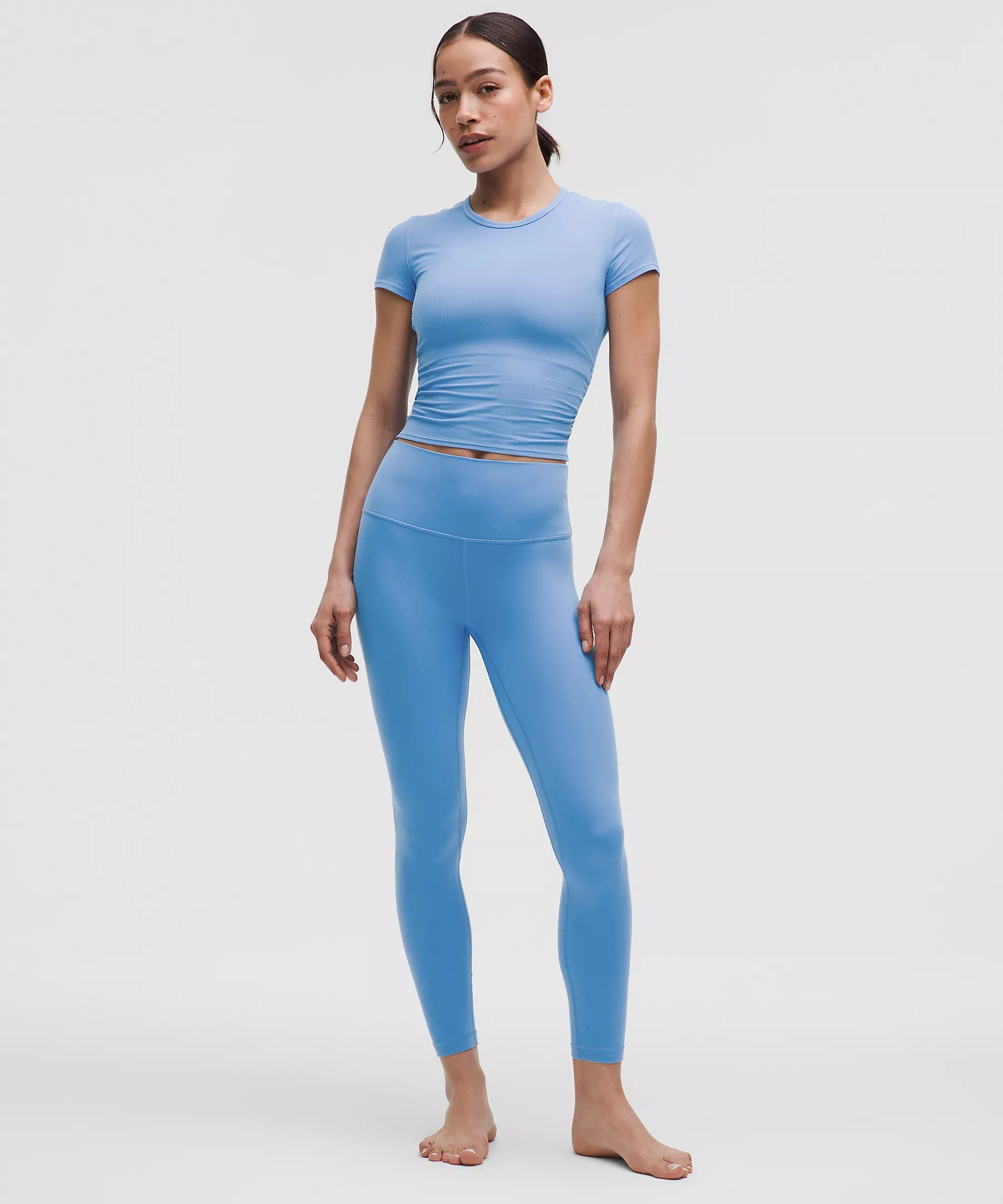 All It Takes Back-Twist Ribbed Short-Sleeve Shirt | Lululemon (US)