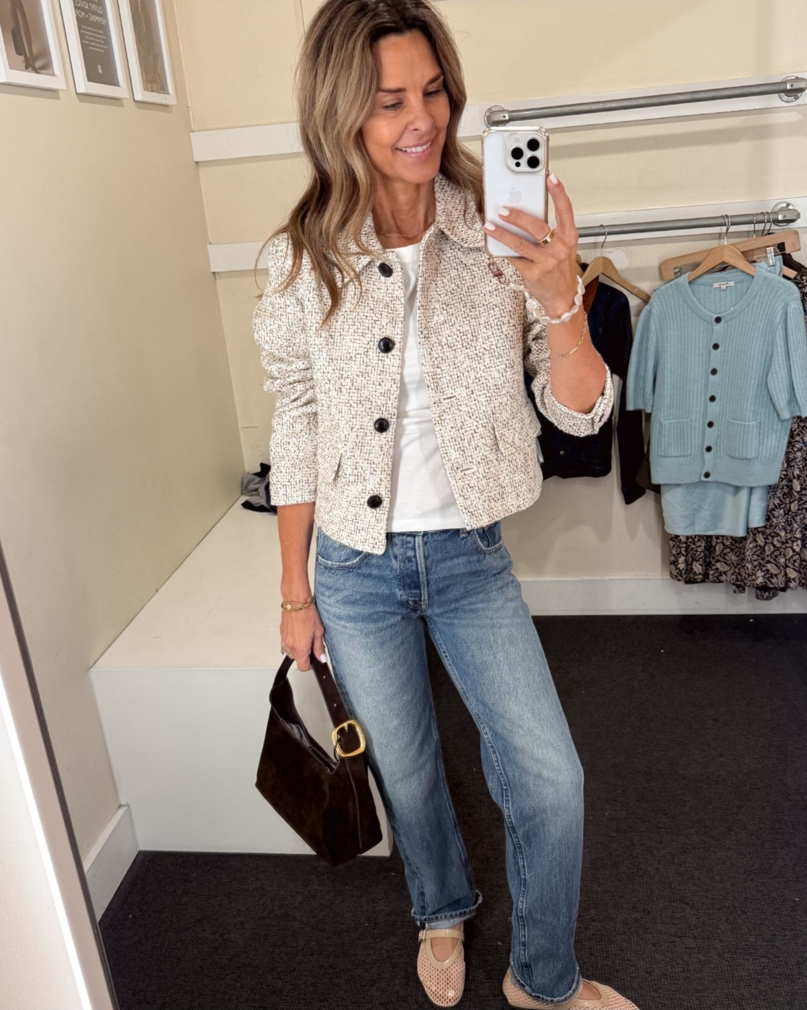 Love this Madewell jacket! Wearing a size S!

#LTKStyleTip #LTKOver40