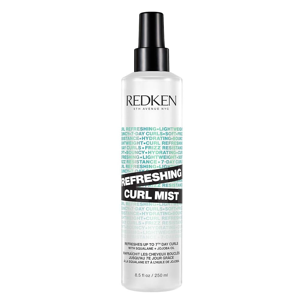 REDKEN Curl Refreshing Spray For Curly and Coily Hair - Hydrates & Defines up to 7th-Day Curls, S... | Amazon (US)