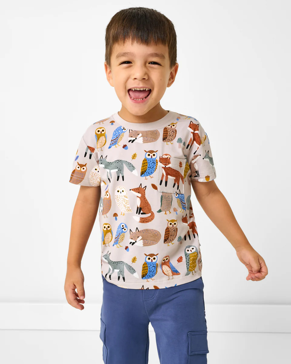 Twilight Pals Relaxed Pocket Tee | Little Sleepies