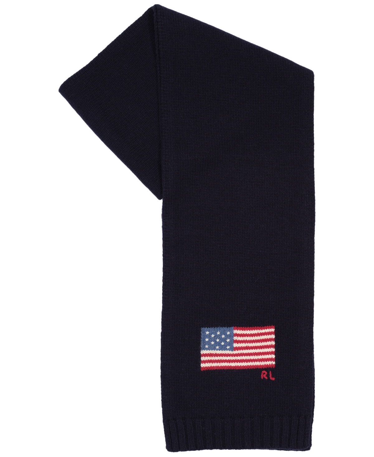 Polo Ralph Lauren Men's Flag Scarf - Navy | Macy's