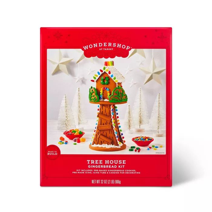 Holiday Tree House Gingerbread House Kit - 32oz - Wondershop™ | Target