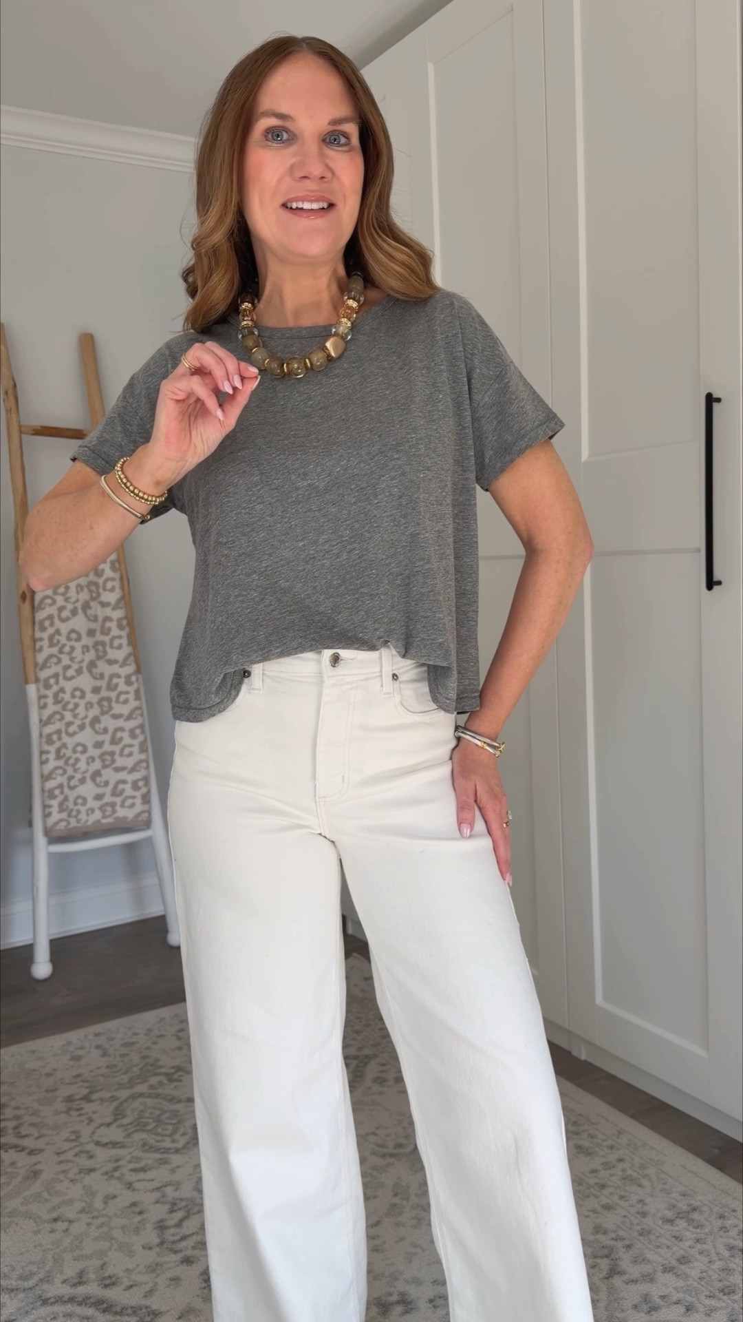 The Target design team definitely deserves a raise. These white jeans might be the BEST white jeans I’ve ever put on. The look so much like Mother jeans - elongating, booty lifting, high rise, comfortable, not see through AT ALL. And even better…they’re just $28. Definitely size up! This cinch waist denim jacket is also designer inspired and is made of the softest lightweight denim. I also found a couple of elevated basic tees that I honestly cannot believe are from Target and some trendy spring/summer accessories that won’t break the bank👏🏼🙌🏼

Target mini haul, what to buy at Target, spring trends 2026, elevated casual style, Target must haves, chic casual over 40 style
#trendy #viral

#LTKOver40 #LTKSaleAlert #LTKTall