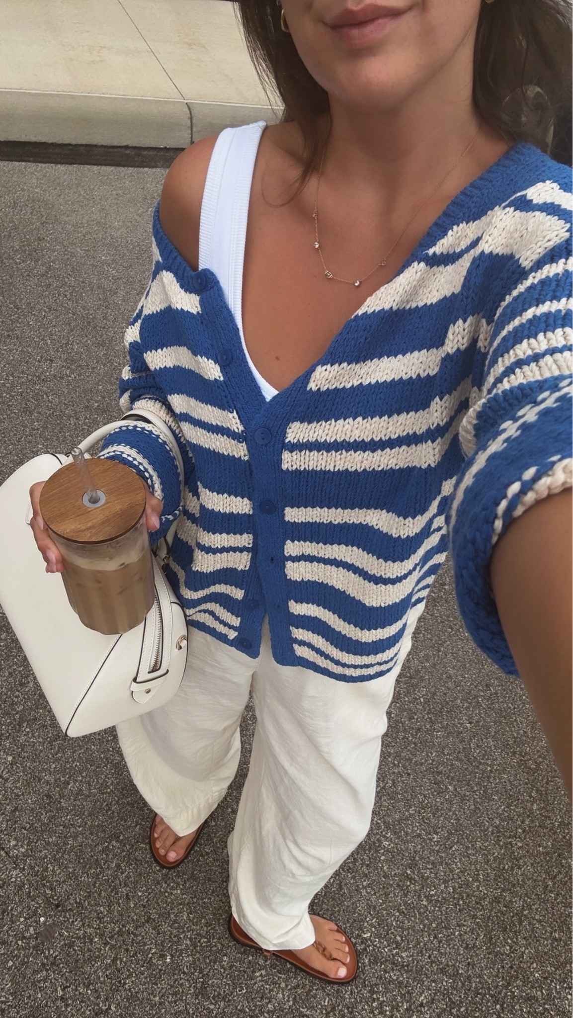 Sweater / M 
Linen pants / M

#LTKootd