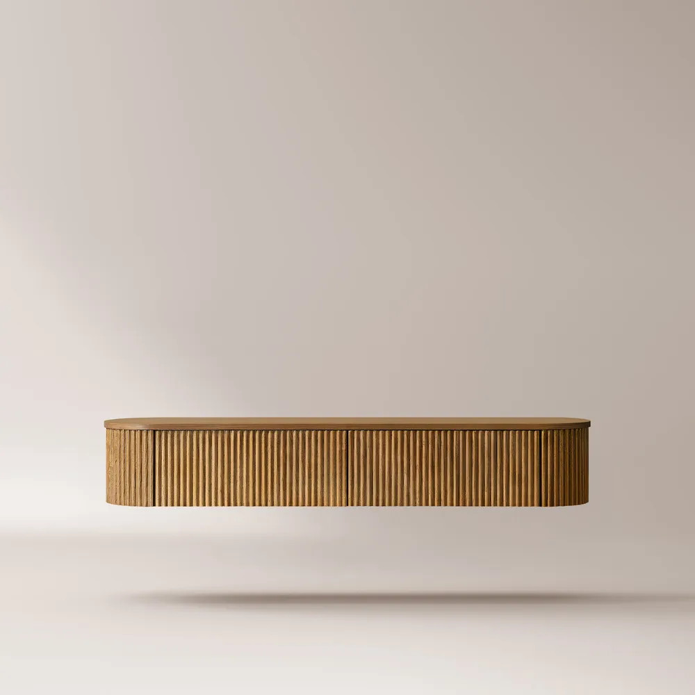 BEST SELLERRolf 47" Floating Console Table | Hernest