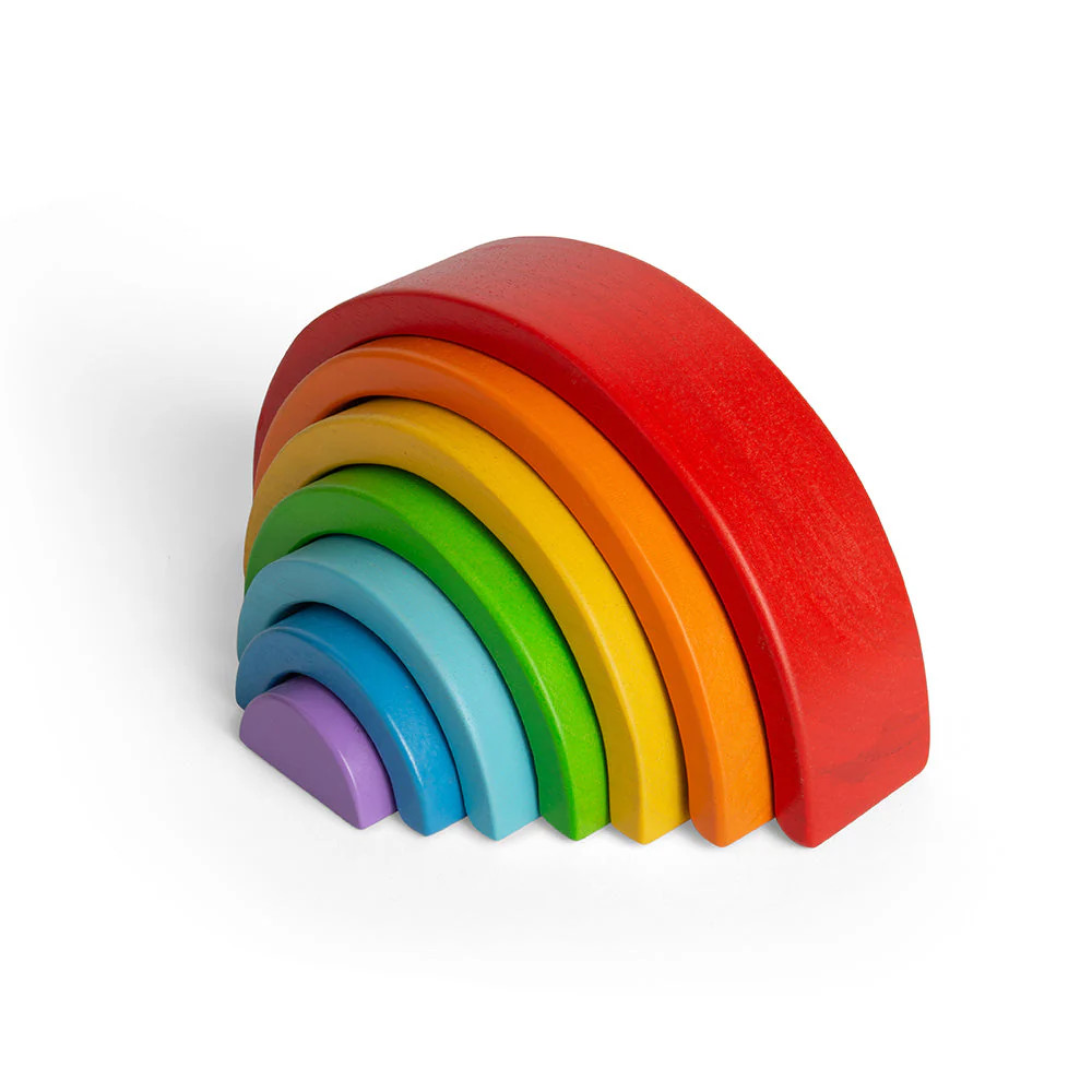 Wooden Stacking Rainbow - Small | REBEL (formerly Rebelstork)
