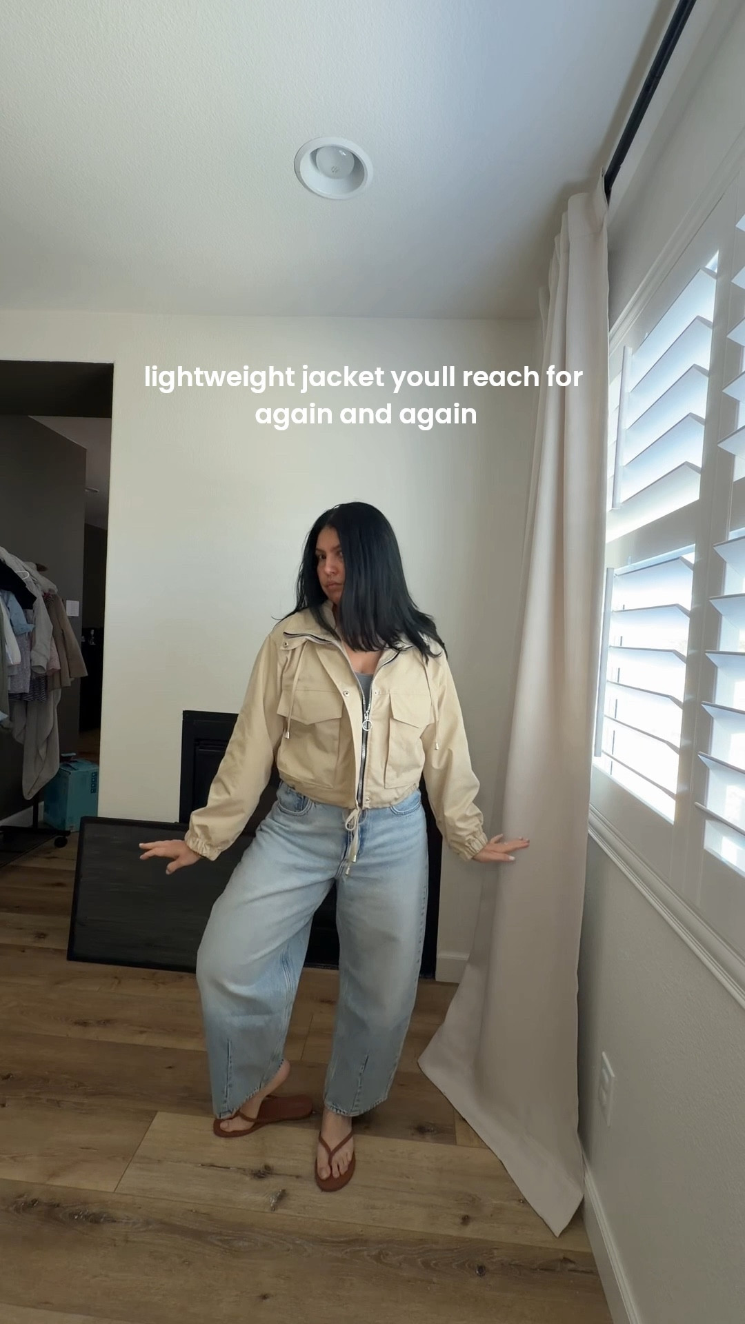 large in the light weight jacket. It’s a nice layering piece for spring and summer! So many colors too 

10 in the jeans 

#LTKmomlife #LTKgrwm #LTKootd