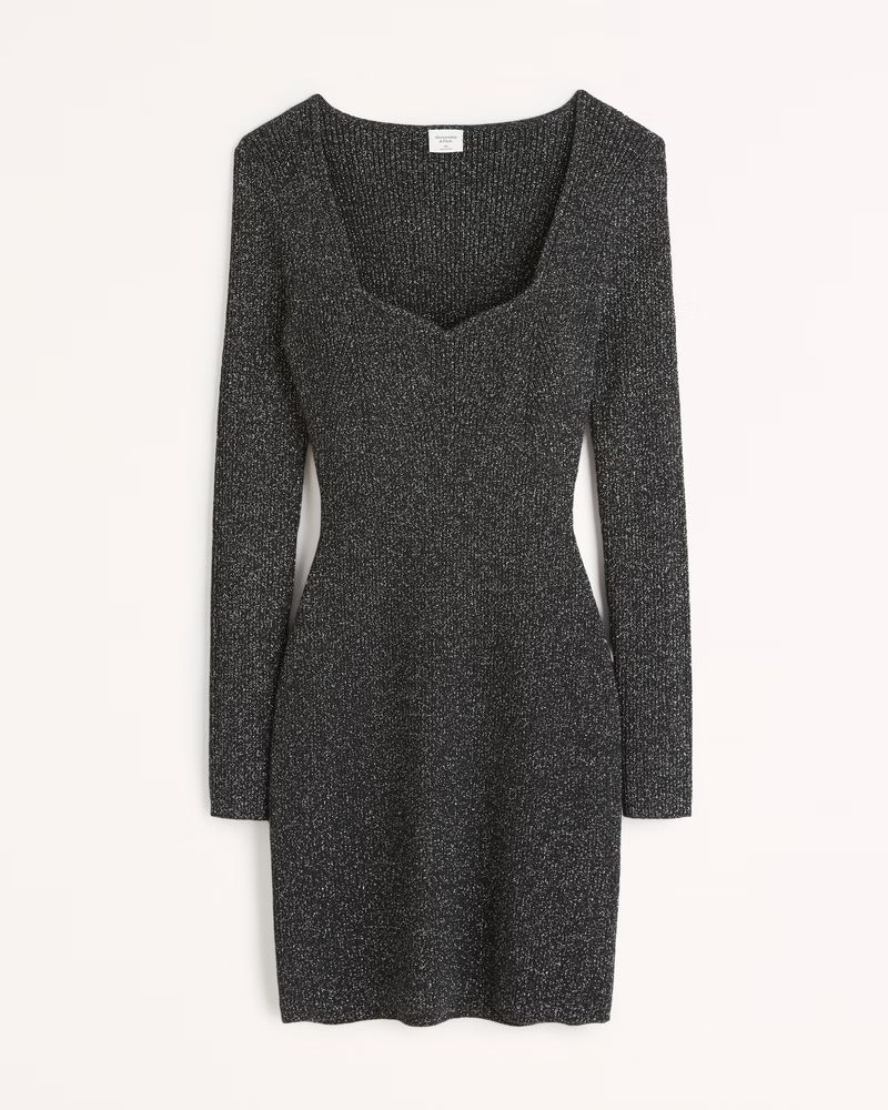 Women's Long-Sleeve Corset Mini Sweater Dress | Women's Dresses & Jumpsuits | Abercrombie.com | Abercrombie & Fitch (US)
