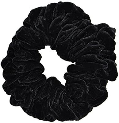 Black Jumbo Velvet Scrunchy | Amazon (US)