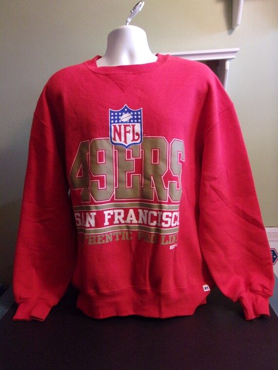 San Francisco 49ers Sweatshirt Vintage 90s Mens NFL Football Streetwear USA XL | Etsy (US)