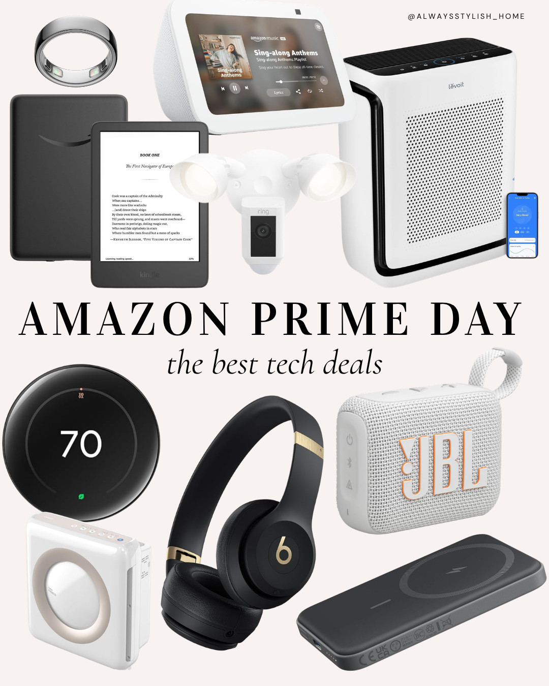 💻✨ Amazon Prime Day tech deals are here! I rounded up some of the best tech finds on sale, including headphones, smart home gadgets, chargers, tablets, accessories, creator essentials, and everyday electronics worth grabbing while they’re marked down.

Prime Day is one of the best times to save on those tech upgrades you’ve had sitting in your cart — whether you’re looking for useful gadgets, work-from-home essentials, travel tech, or gift-worthy electronics. 📱🎧

Shop these Amazon Prime Day tech deals before prices go back up!

#AmazonPrimeDay #PrimeDayDeals #AmazonTech #AmazonTechDeals #TechDeals #PrimeDayTech #AmazonDeals #TechFinds #AmazonMustHaves #ElectronicsDeals #TechMustHaves #AmazonFinds 

 #LTKdayinmylife #LTKSaleAlert #LTKTravel