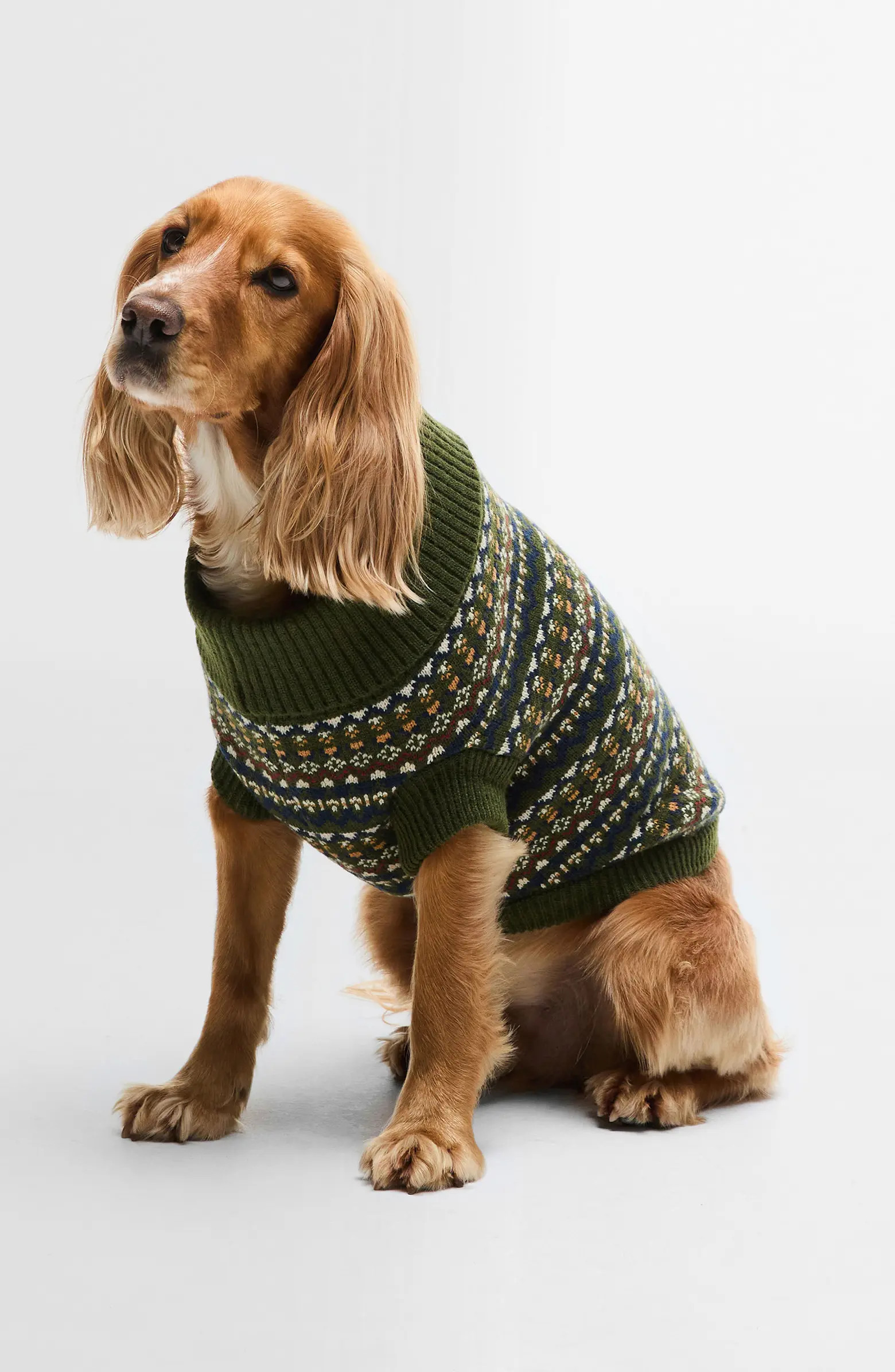 Barbour Fair Isle Dog Sweater | Nordstrom | Nordstrom