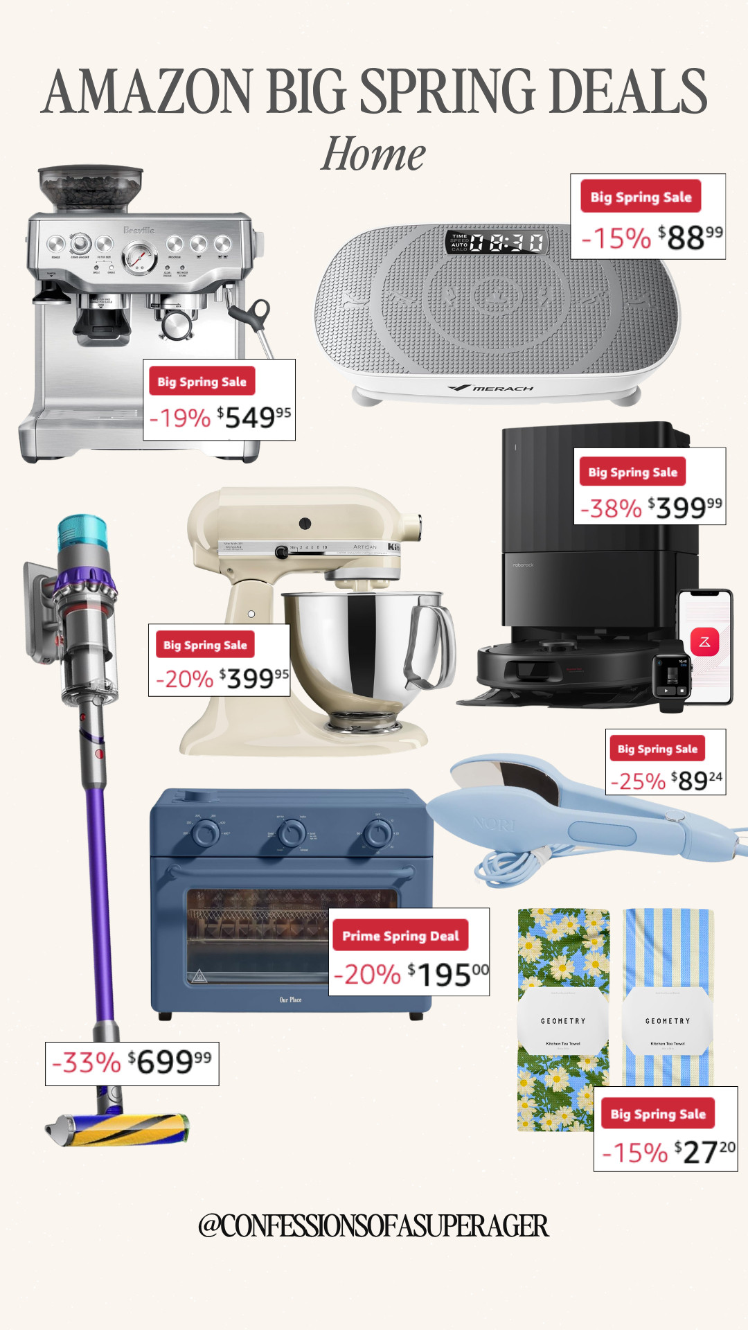 The Amazon Big Spring Sale is here and these are some of the amazing deals on home essentials that I love! From kitchen appliances to cleaning tools, there's something for everyone. Happy shopping! 

 

#LTKSeasonal #LTKHome #LTKSaleAlert