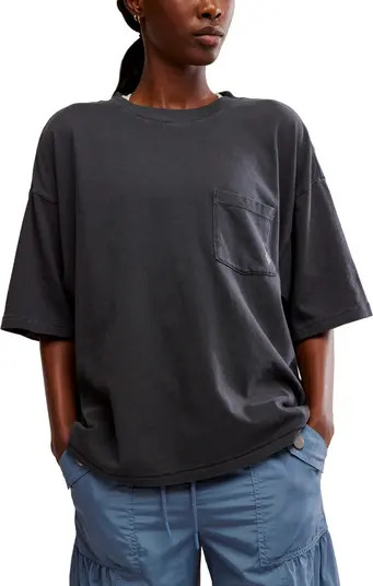 FP Movement Logo Tackle Oversize Cotton T-Shirt | Nordstrom