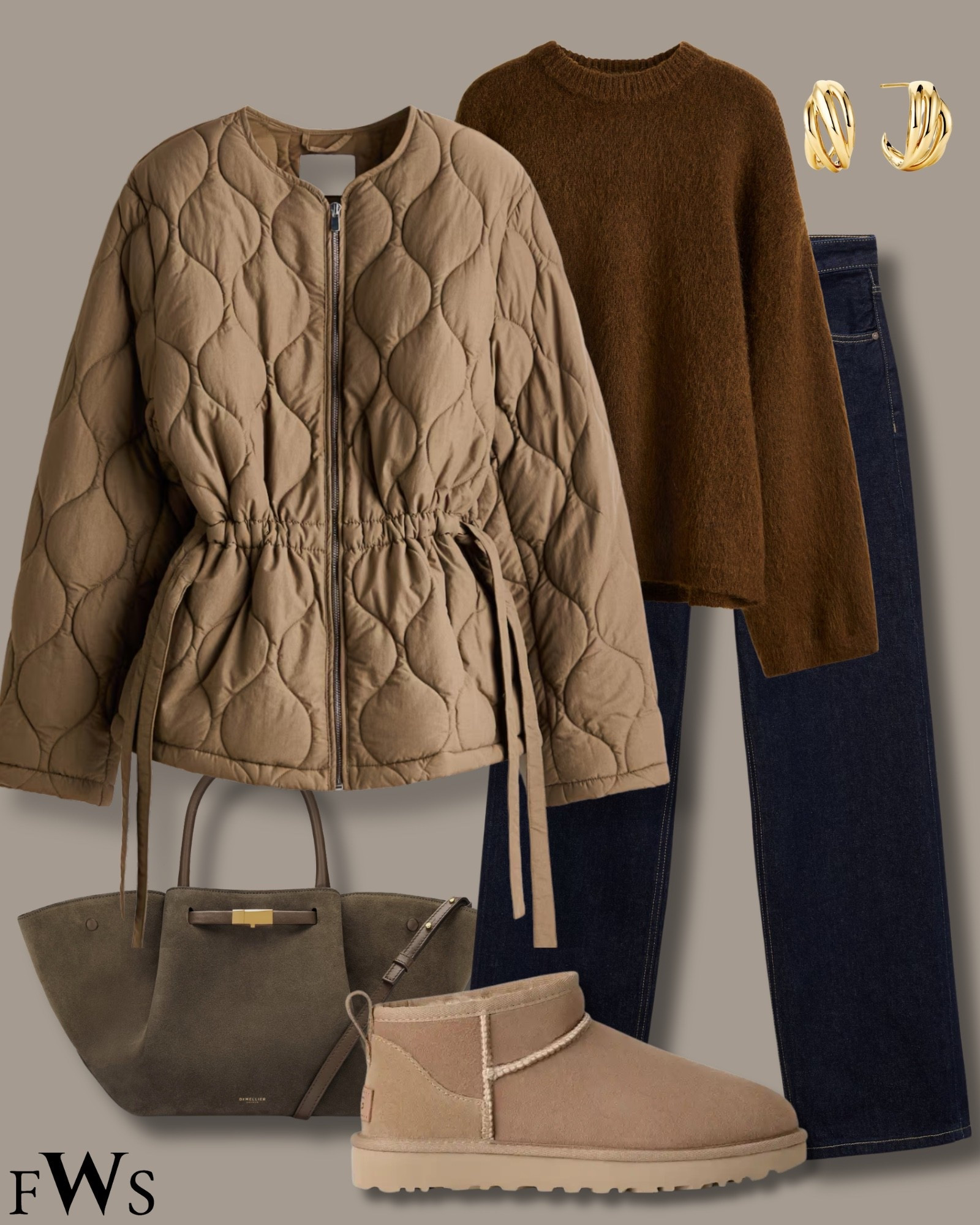 Styling dark denim for winter 🤎✨

#LTKwinter #LTKstyletip #LTKmidsize