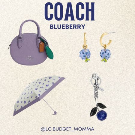 Coach Blueberry 🫐 ✨

#coach #purse #wallet #handbag #charm #keychain #blue #purple #blueberry #coachoutlet #earrings #umbrella #ootd #style #fashion

#LTKStyleTip #LTKGiftGuide #LTKItBag